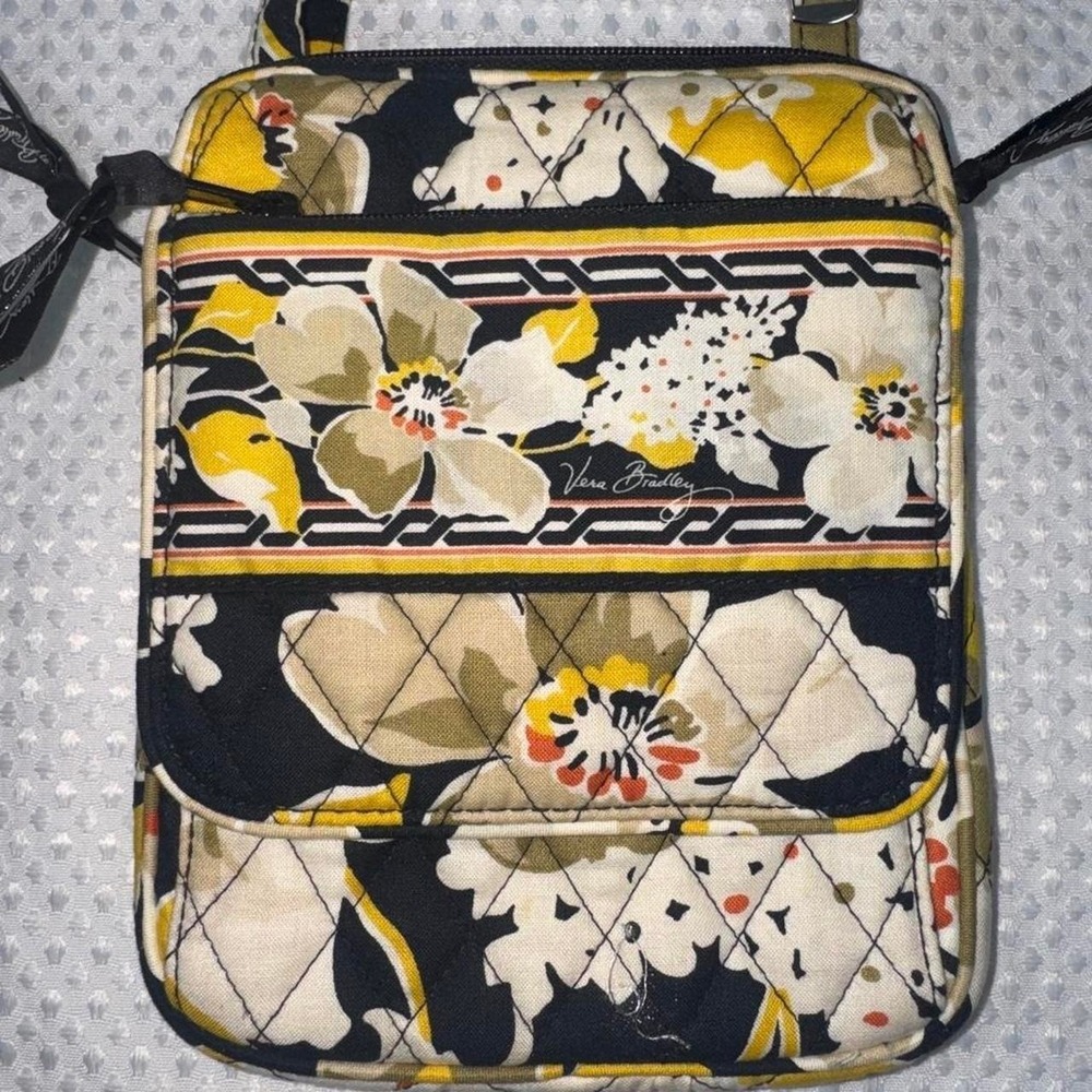 Vera Bradley Mini Hipster crossbody bag in the Dogwood pattern